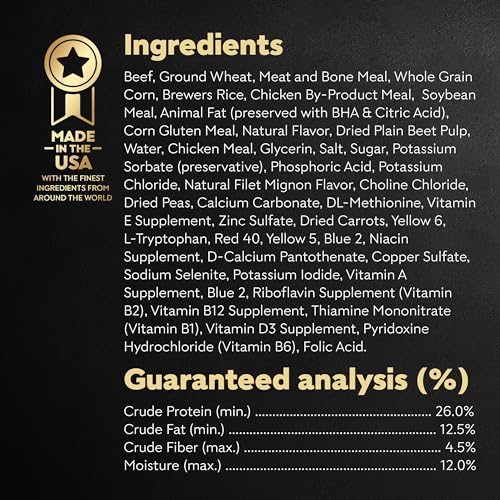 Poodle-Sized CESAR Dry Dog Food, Filet Mignon Flavor