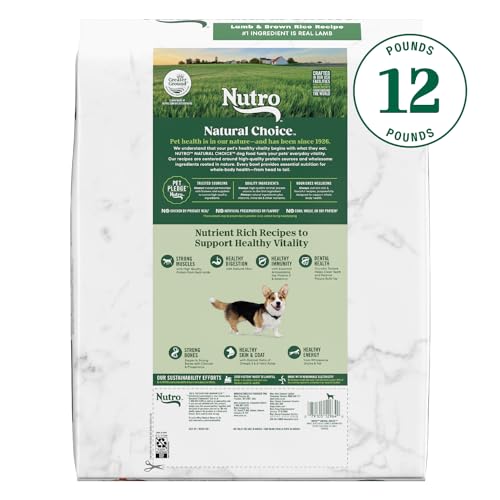 Small Bites Lamb & Brown Rice Dog Food - 12 lb