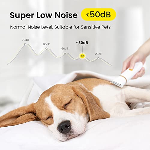 Poodle Dog Grooming Clippers Kit: Low Noise, 4 Blades