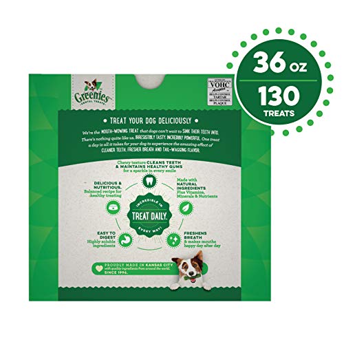 TEENIE Greenies Poodle Dental Chews - 36 oz