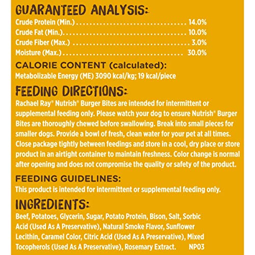 Poodle Dog Treats: Rachael Ray Nutrish Burger Bites