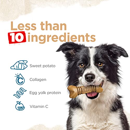 Poodle Dental Chew: Freshens Breath, Fights Plaque (12 Treats)