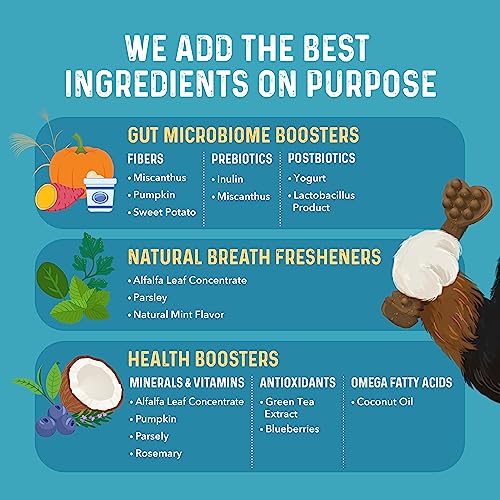 Pooch Pal's Digestible Dental Chews - 22 Count