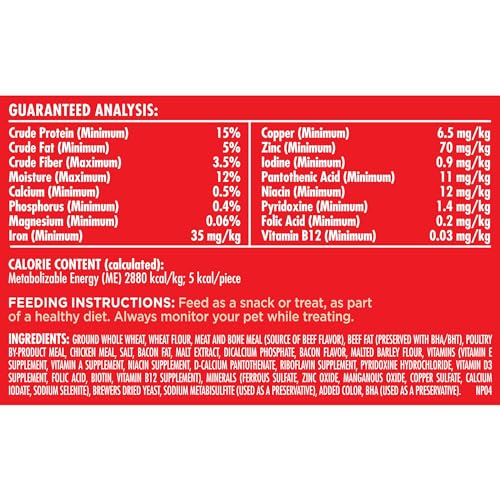 Milk-Bone Mini Crunchy Poodle Dog Biscuits, 36 Ounce