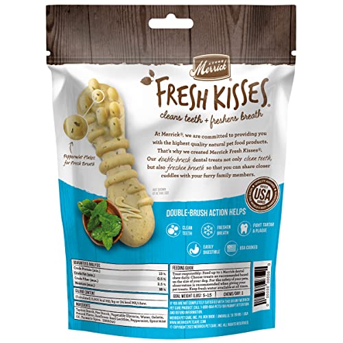 Fresh Kisses Dental Treats for Toy Breeds - 33 ct. Bag