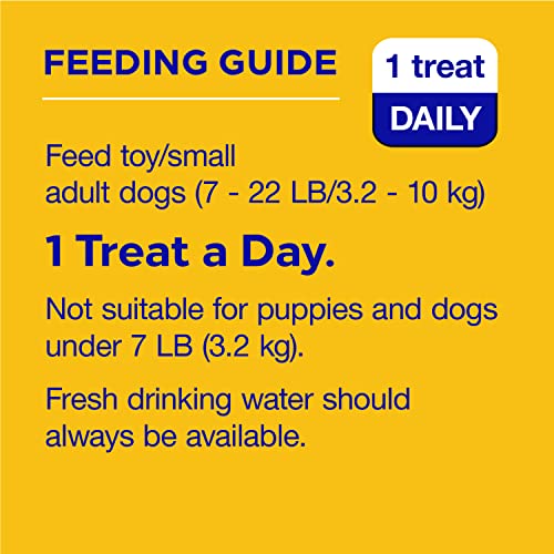 Dental Dog Treats for Toy/Small Poodles - Fresh Flavor, 1.54 lb