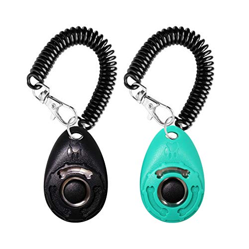 Poodle Dog Training Clicker: Easy, Durable, 2-Pack