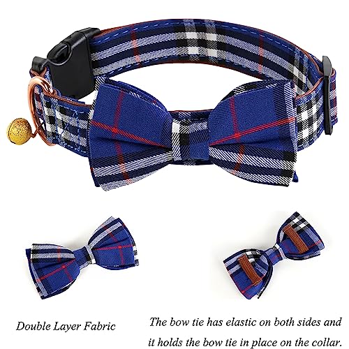 Yizepet Dog Collar: Stylish Adjustable Bow Tie for Poodles