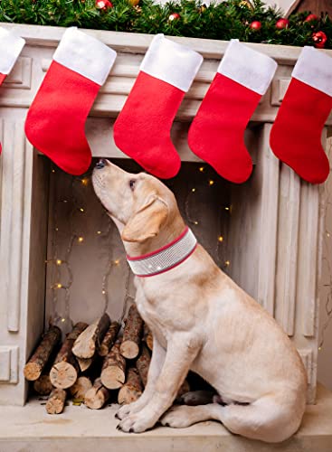 Premium Bling Rhinestone Dog Collar - Stylish & Comfortable