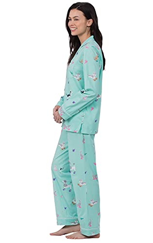 Poodle Dog Pajamas - Women's Soft Cotton Pajamas