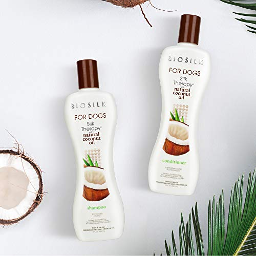 BioSilk Coconut Oil Dog Conditioner 12oz