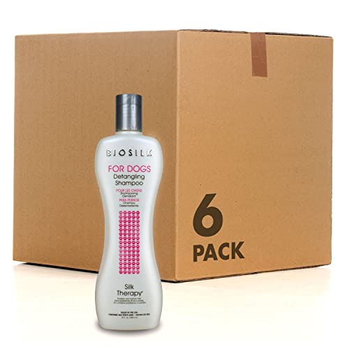 Poodle Dog Detangling Shampoo | BioSilk Silk Therapy
