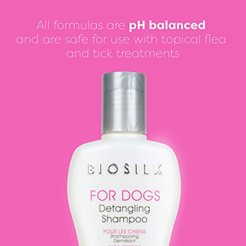 Poodle Dog Detangling Shampoo | BioSilk Silk Therapy