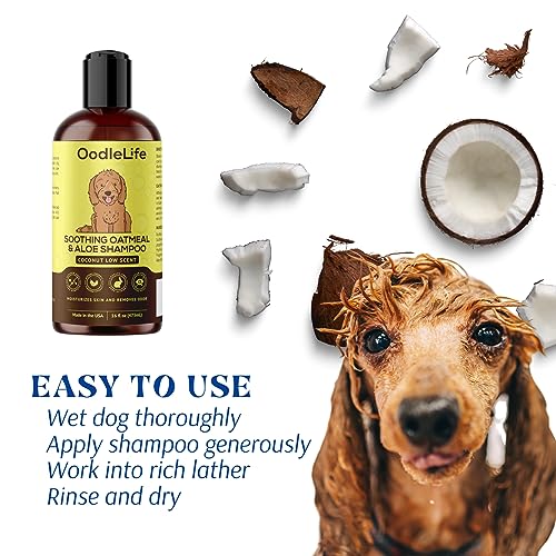 Poodle Dog Shampoo: Soothing Aloe Coconut Formula