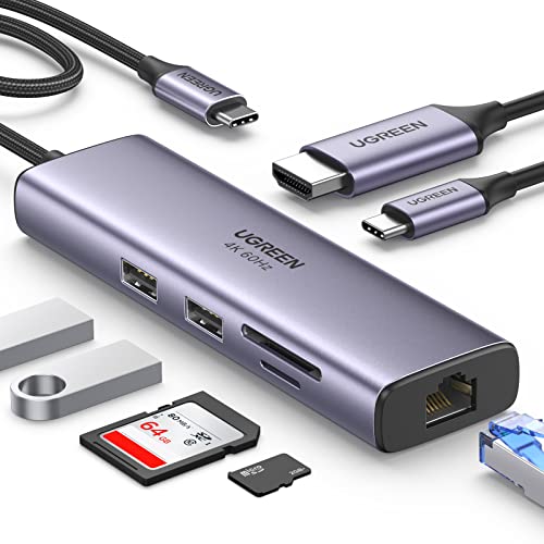 7-in-1 USB-C Hub with Ethernet and 4K HDMI