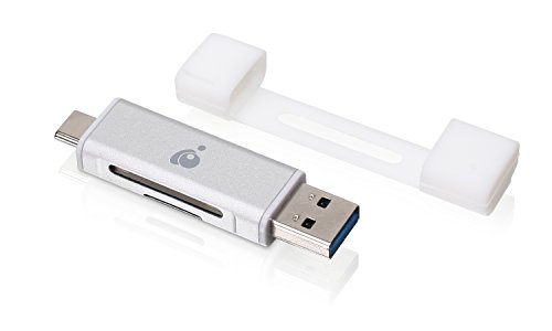 IOGEAR 2-in-1 USB-C SD Card Reader
