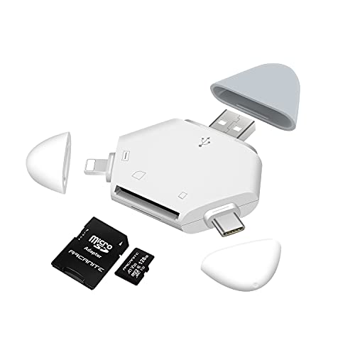 3-in-1 USB-C SD Card Reader with Magnetic Cover