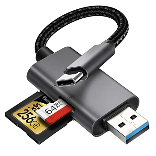 Dual Slot USB-C SD Card Reader