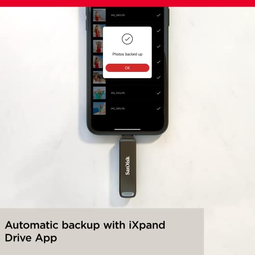 SanDisk 256GB iXpand Flash Drive for iPhone and USB-C