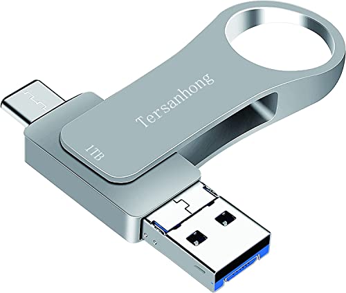 1TB Dual USB-C Flash Drive for Android & MacBook