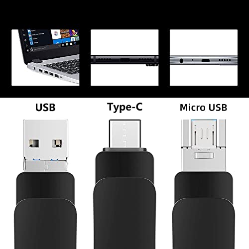 1TB Dual USB-C Flash Drive for Android & MacBook