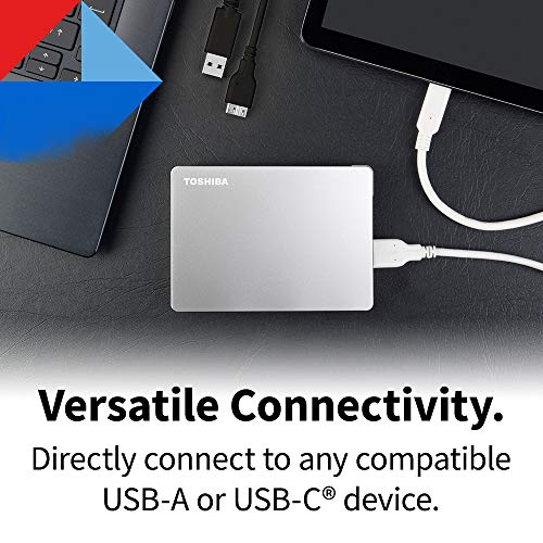 Toshiba Canvio Flex 2TB USB-C Portable Drive