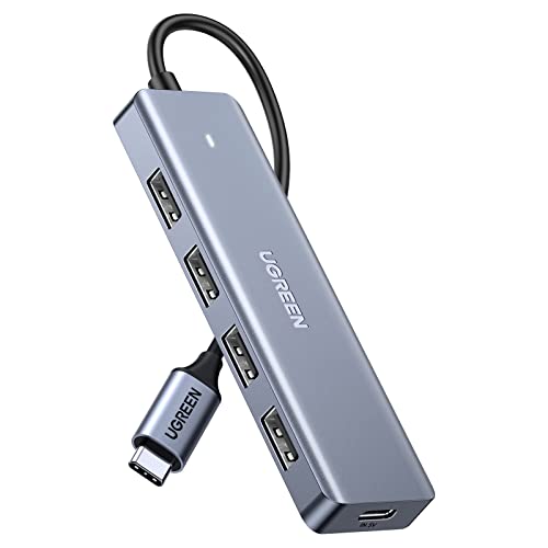 4 Port USB-C Hub for Various Devices