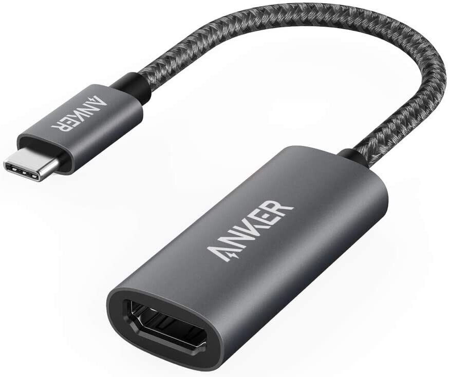 Anker Aluminum USB-C HDMI Adapter – 4K 60Hz