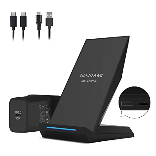 NANAMI 2-in-1 Wireless Charger & 30W USB-C
