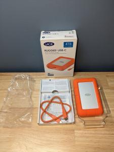 LaCie Rugged 4TB External Hard Drive