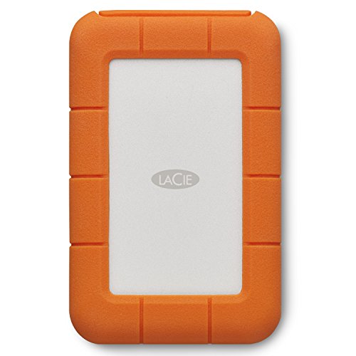 LaCie Rugged 4TB USB-C Portable Hard Drive