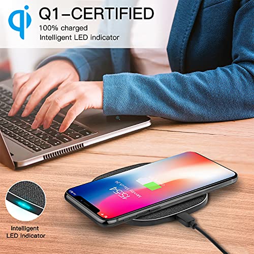 15W Fast Wireless Charger for iPhone and Samsung
