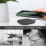 15W Fast Wireless Charger for iPhone and Samsung