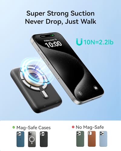 INIU 10000mAh Magnetic Wireless Power Bank