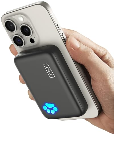 Magnetic 10000mAh USB-C Power Bank Charger