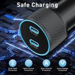 MatauMahi 40W Dual-Port USB-C Car Charger