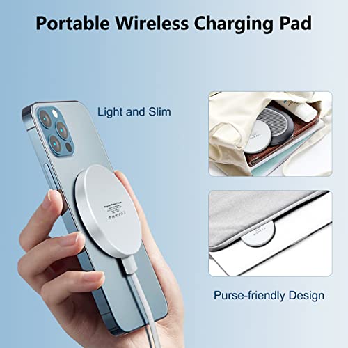 Magnetic Wireless Charger for iPhone and Samsung