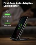 INIU 15W Fast Qi Wireless Charging Stand + Cable