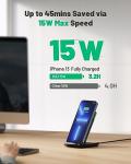 INIU 15W Fast Qi Wireless Charging Stand + Cable