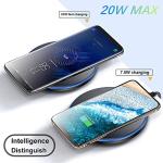 20W Fast Wireless Charger for iPhone and Samsung