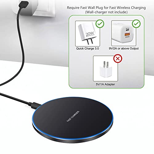 20W Fast Wireless Charger for iPhone and Samsung