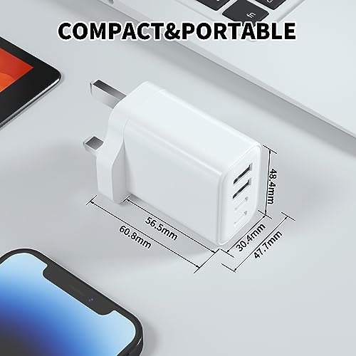 Baokuan 40W USB-C Fast Charger for iPhone & More