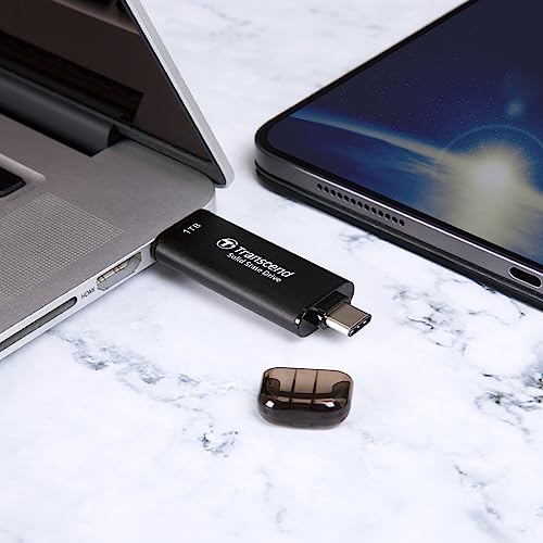 Transcend Portable USB-C & USB-A External SSD