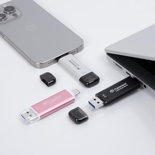 Transcend Portable USB-C & USB-A External SSD
