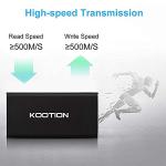 KOOTION 250GB USB-C Portable External SSD