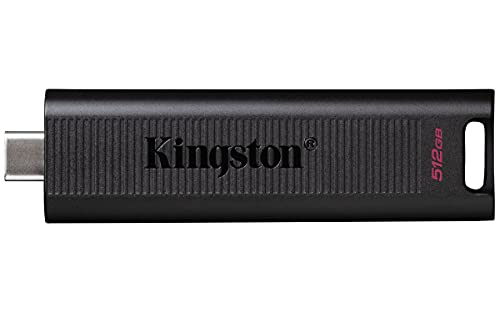 Kingston 512GB USB-C Flash Drive - Fast 1,000MB/s