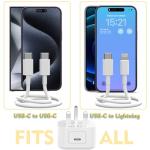 MFi Certified 20W USB-C Charger 3-Pack