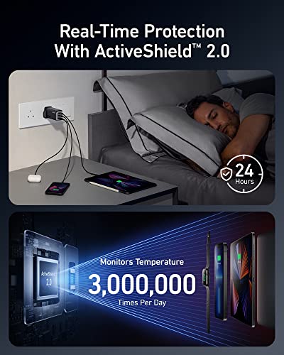 Anker 120W GaN USB-C 3-Port Fast Charger