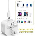 MFi Certified 20W USB-C Charger 3-Pack