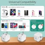 SANYEYE 20W Fast USB-C Charger Plug 3 Pack